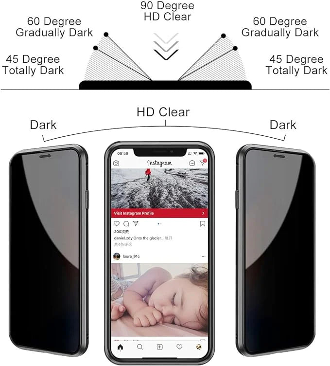 MagnetShield 360° Magnetic Privacy iPhone Case