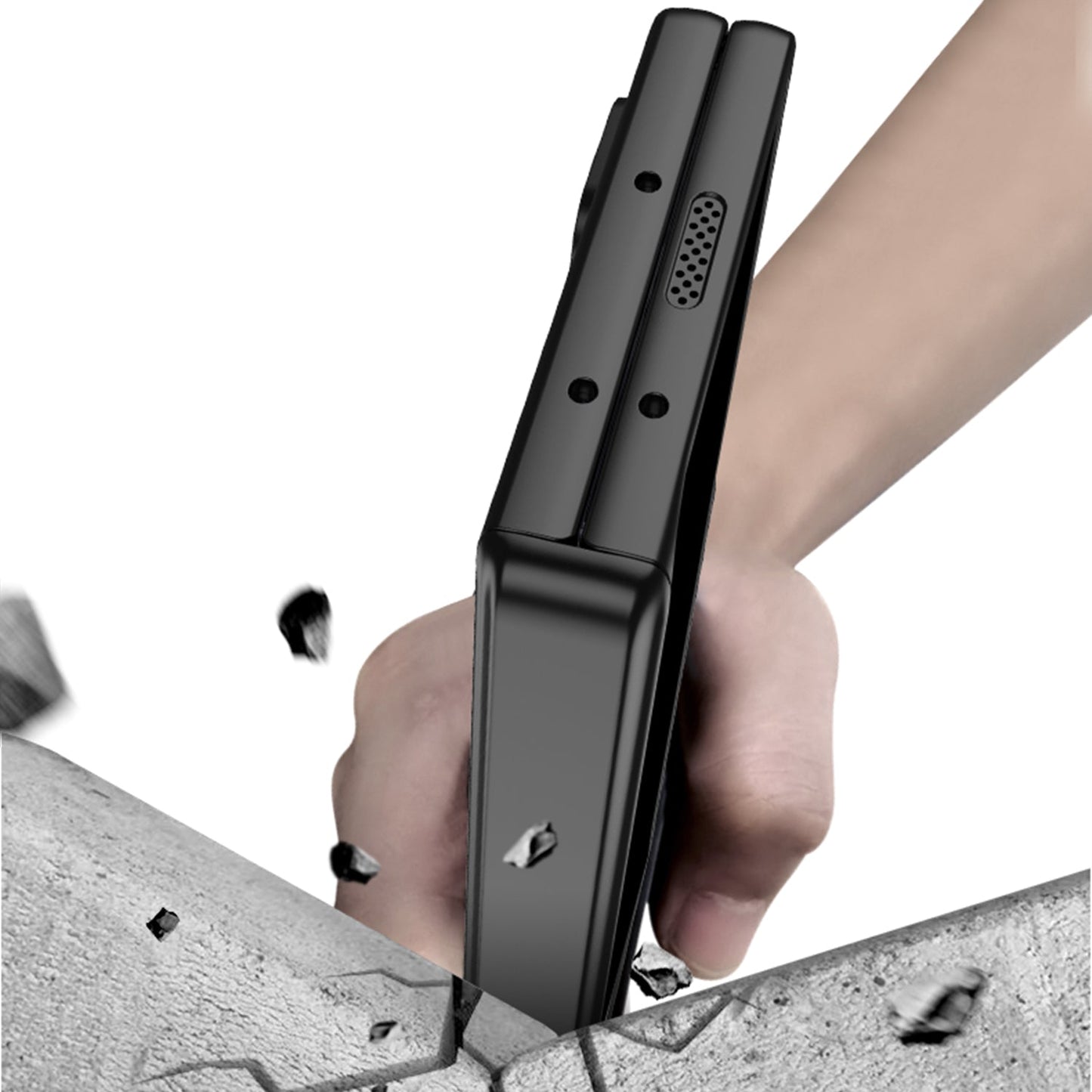 Anti-Peep Z Fold 6 Case 360° Full Protection ,Magnetic Hinge