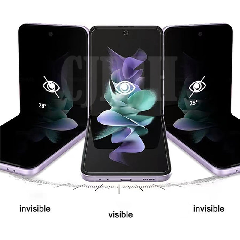 Privacy Z Flip 6, 5, 4, 3 Hydrogel Screen Protector