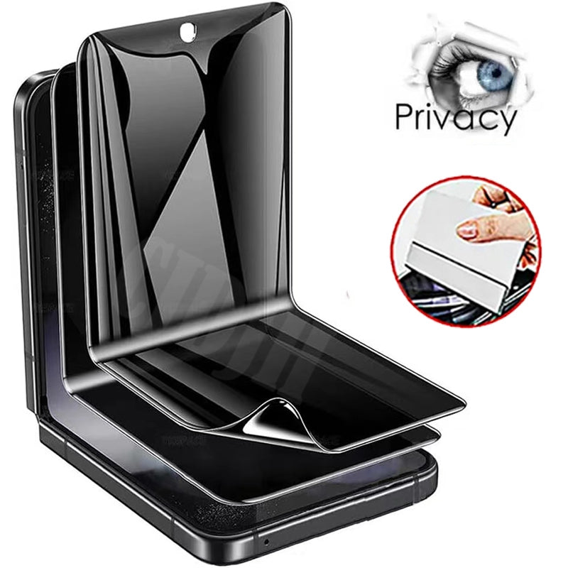 Privacy Z Flip 6, 5, 4, 3 Hydrogel Screen Protector