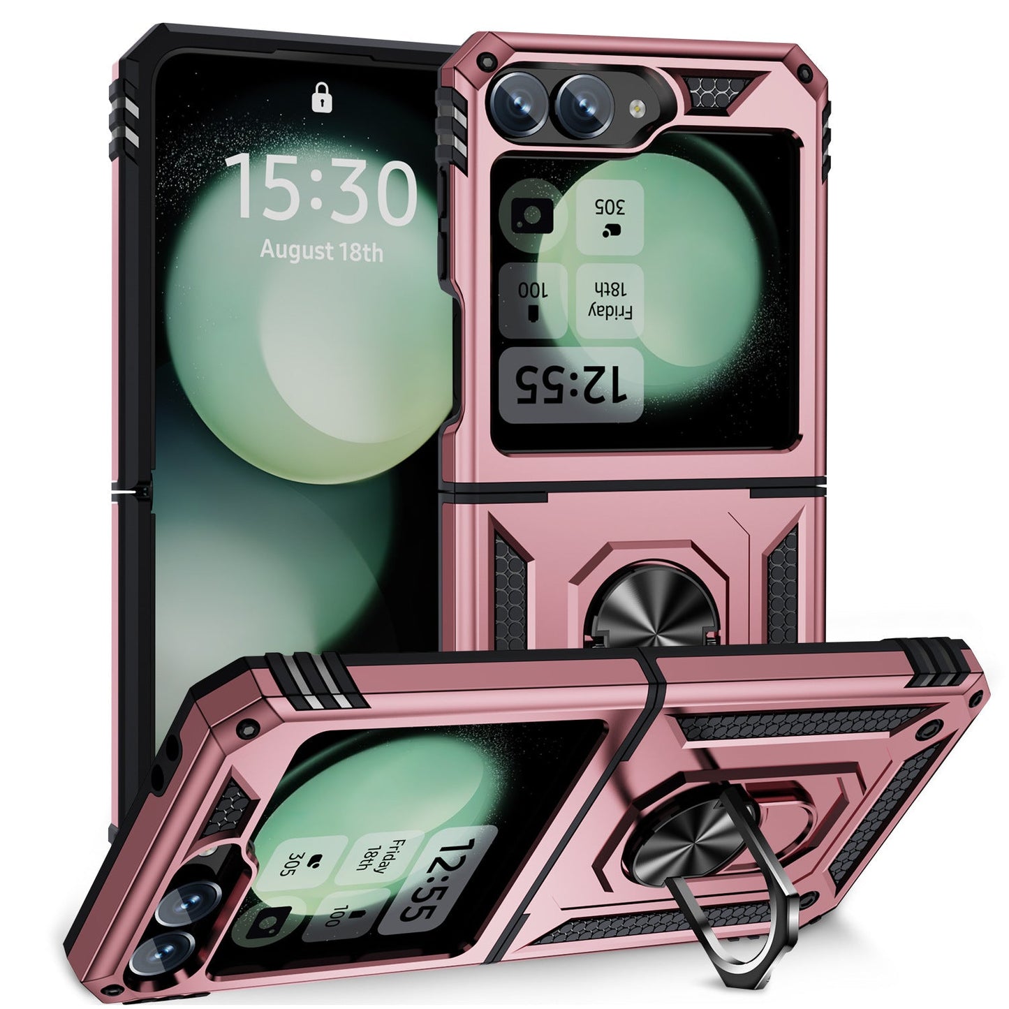 Armor 360° Z Flip 6, 5 Magnetic Ring Case