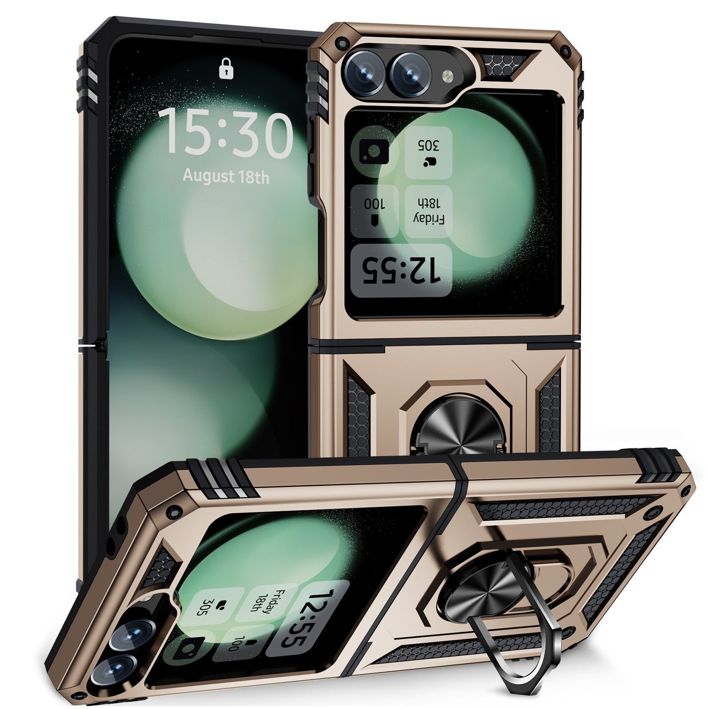 Armor 360° Z Flip 6, 5 Magnetic Ring Case