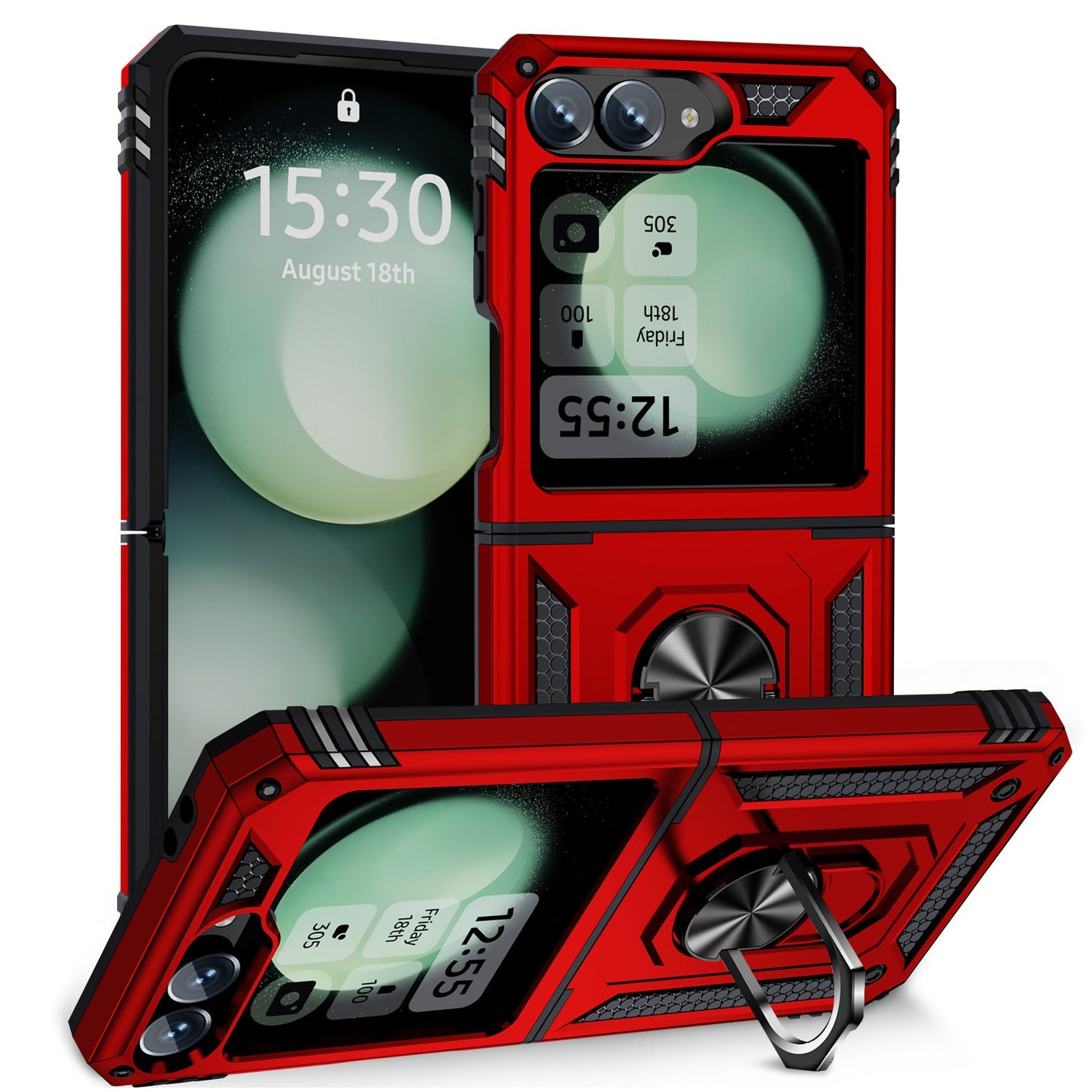 Armor 360° Z Flip 6, 5 Magnetic Ring Case