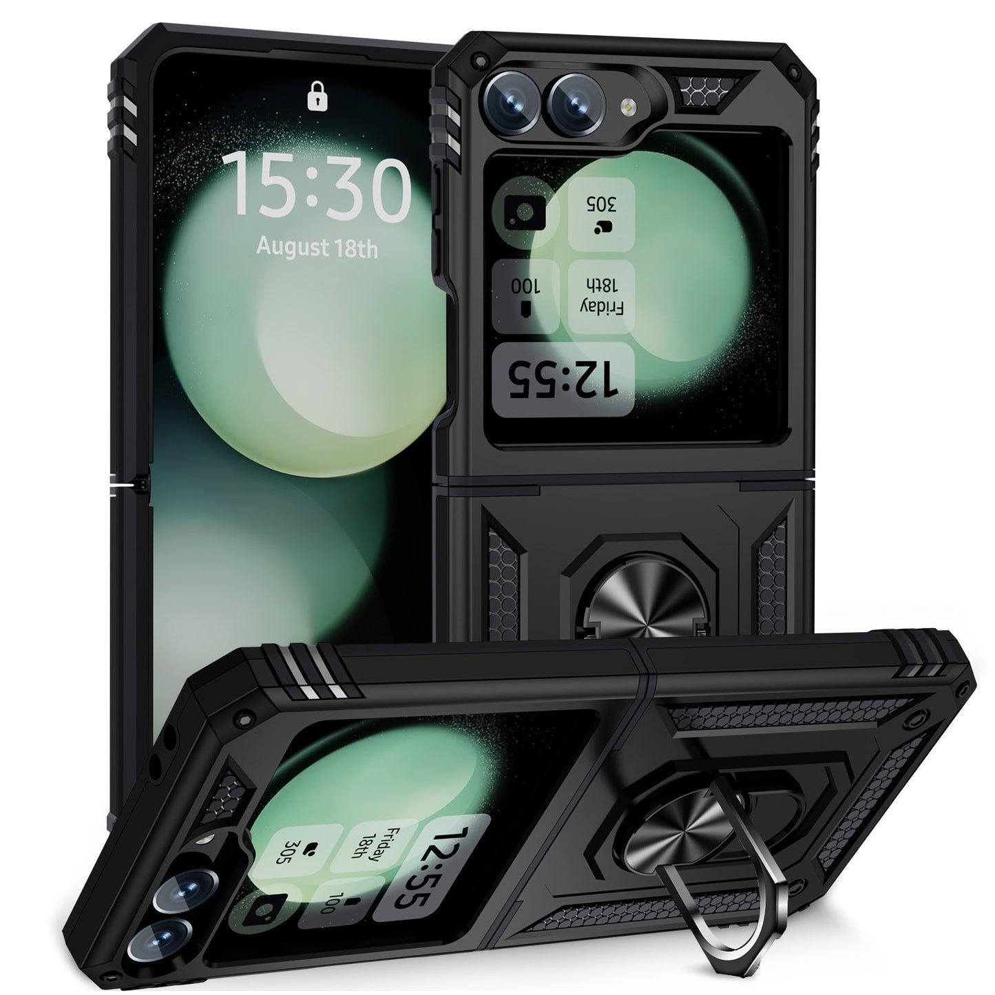 Armor 360° Z Flip 6, 5 Magnetic Ring Case