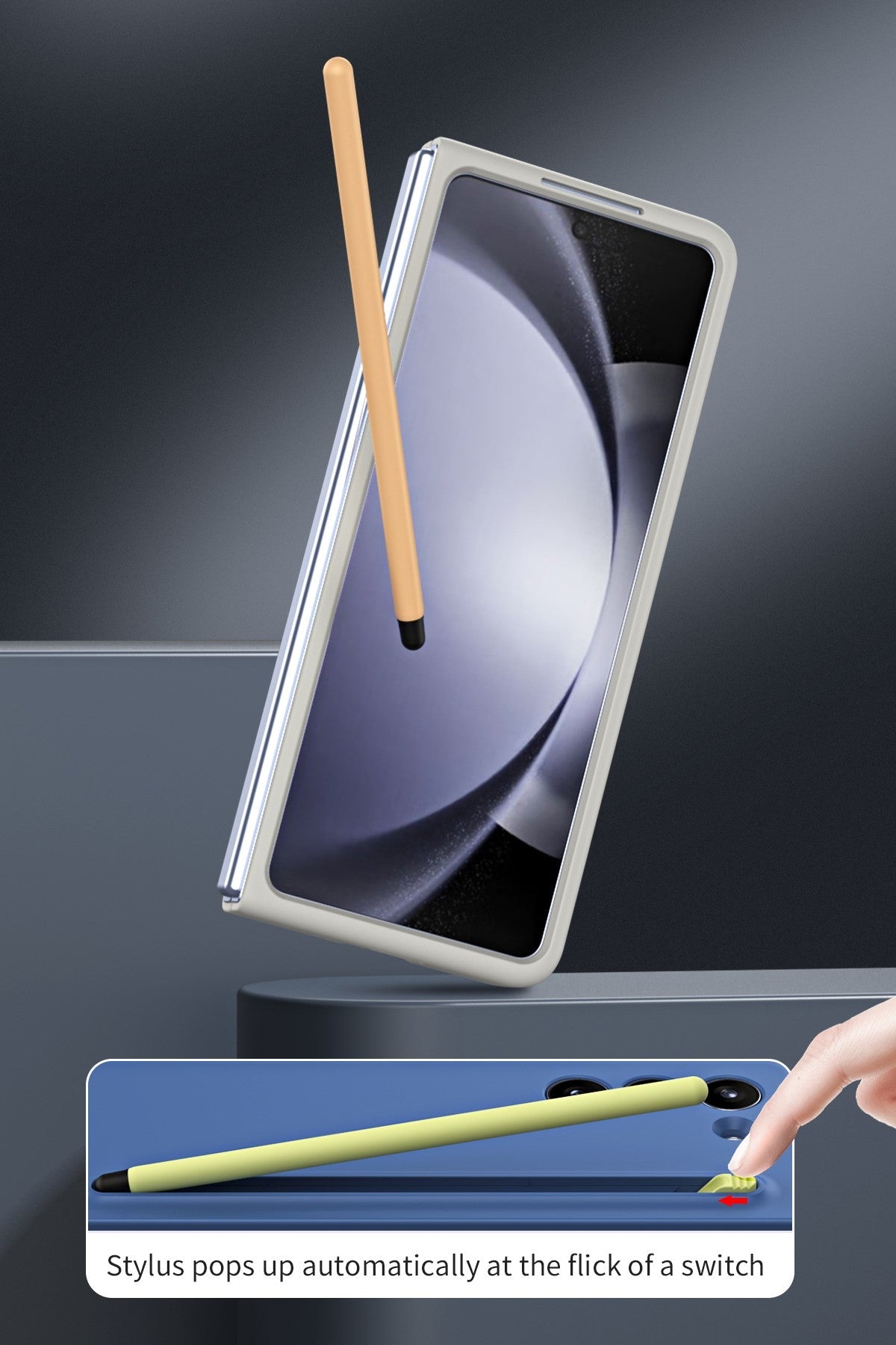 Ultra Z Fold 6, 5, 4, 3 Case with Pen Slot