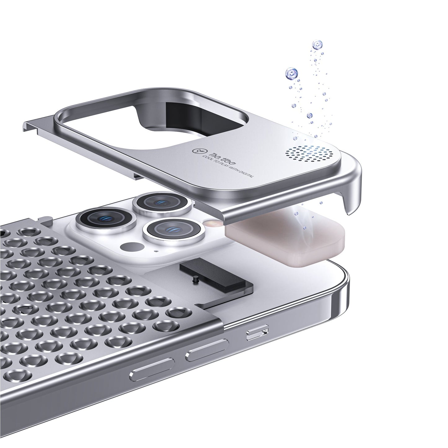 Real Aluminum alloy anti-fall heat dissipation bezel slim