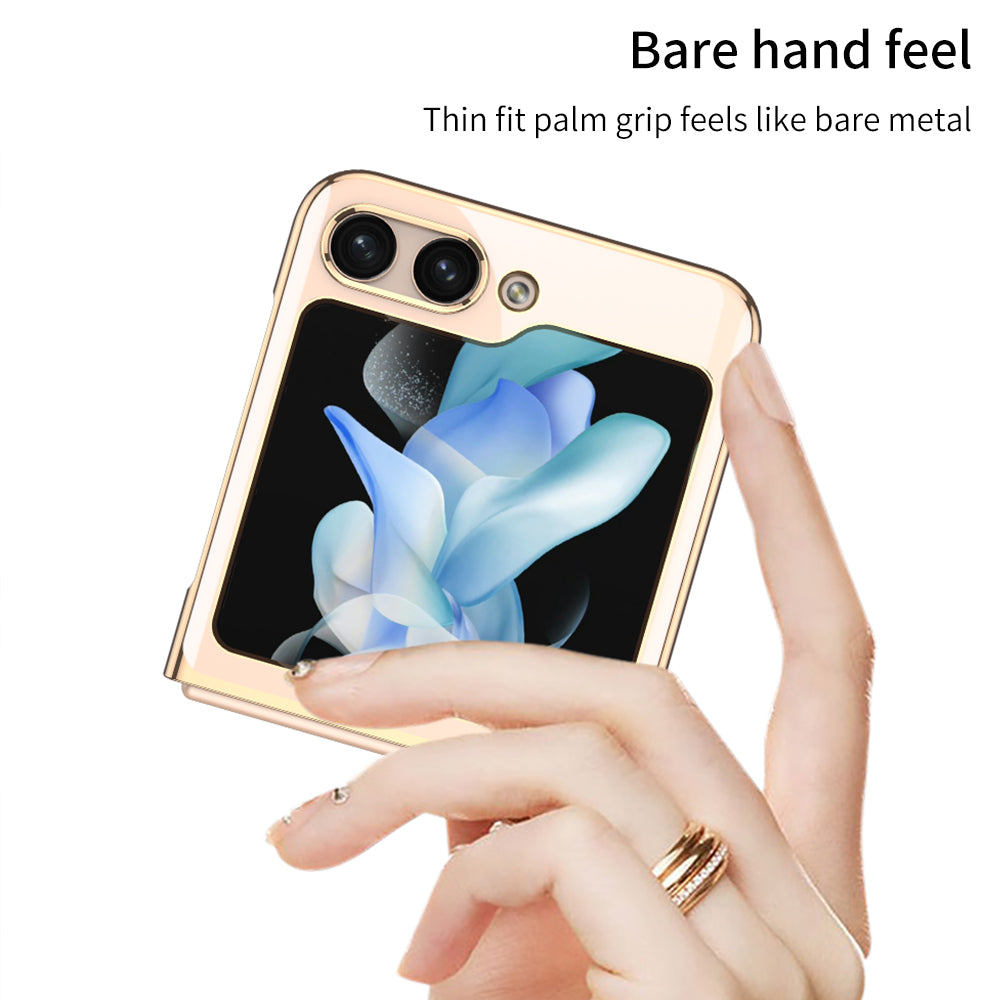 Electroplating Transparent Protective Z Flip 5 Case