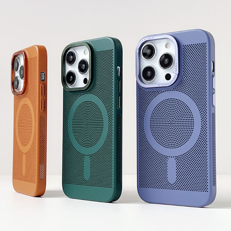 Breathable and Heat Dissipation Magnetic iPhone Case
