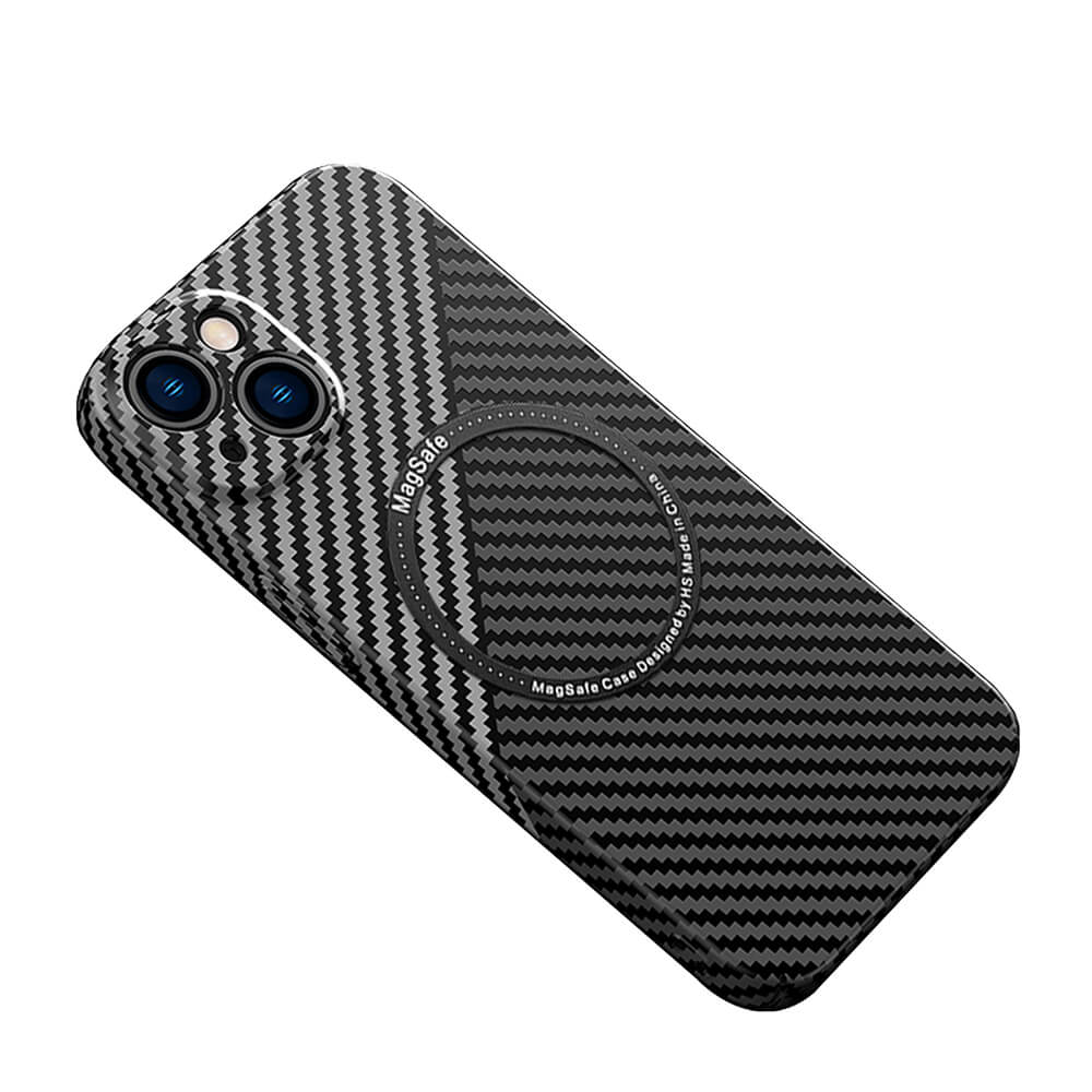 Magnetic Carbon Fiber Phone Case