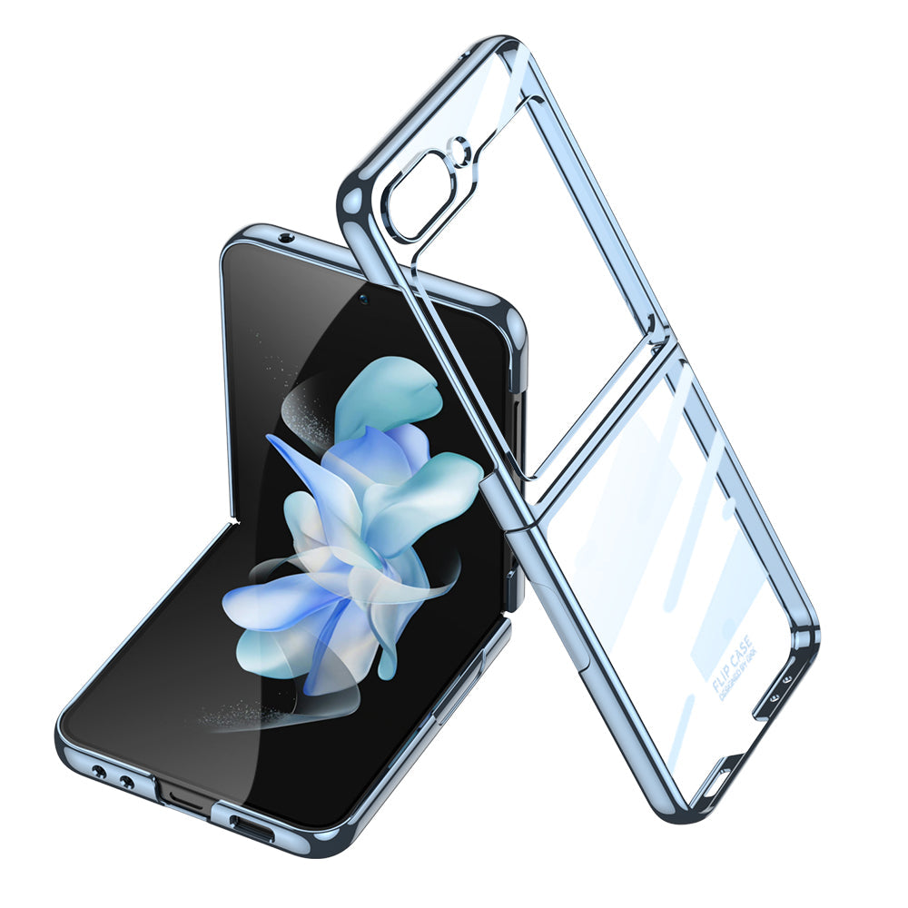 Electroplating Transparent Protective Z Flip 5 Case