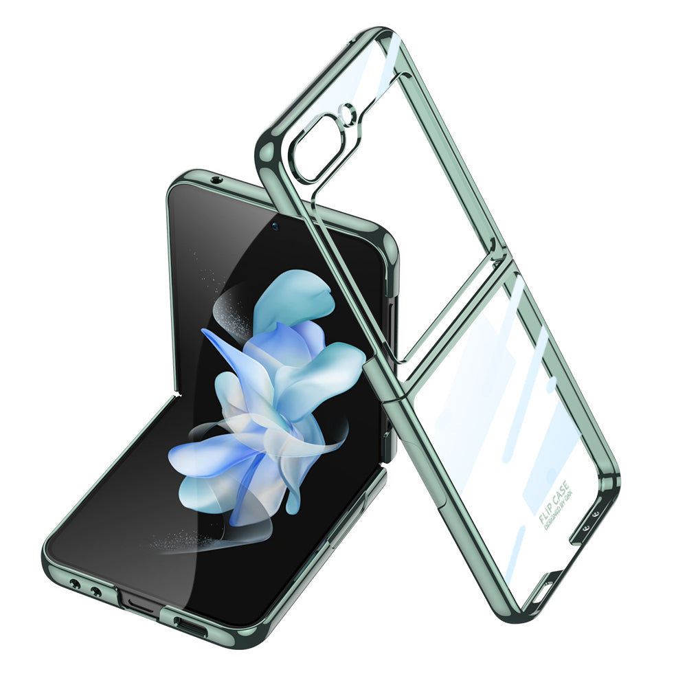 Electroplating Transparent Protective Z Flip 5 Case