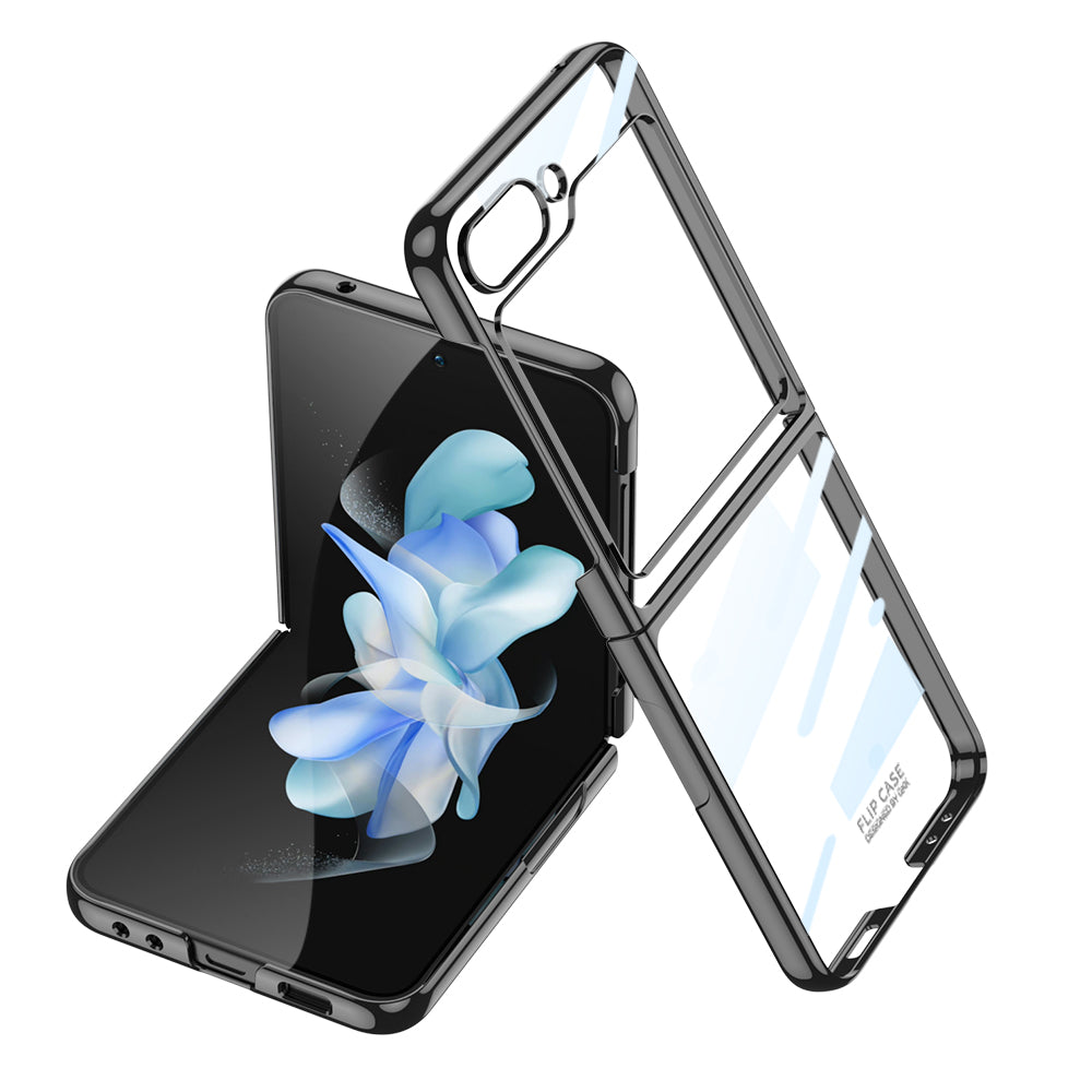 Electroplating Transparent Protective Z Flip 5 Case