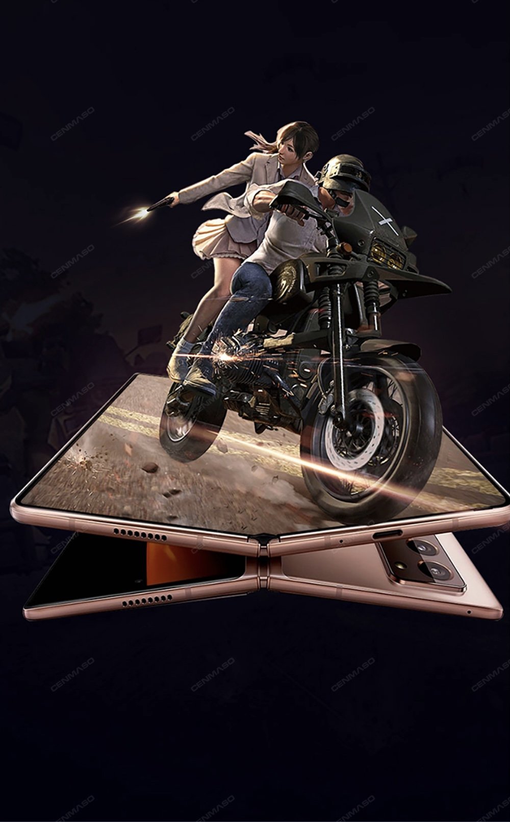 Transparent Shockproof Film - Z Fold