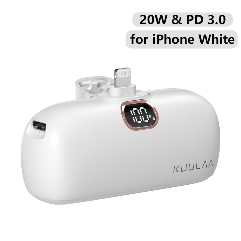 PocketCharge 5000mAh Mini Power Bank