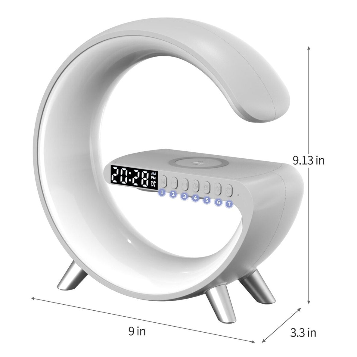 Magic 3-in-1 Wireless Charger, Night Light & Speaker