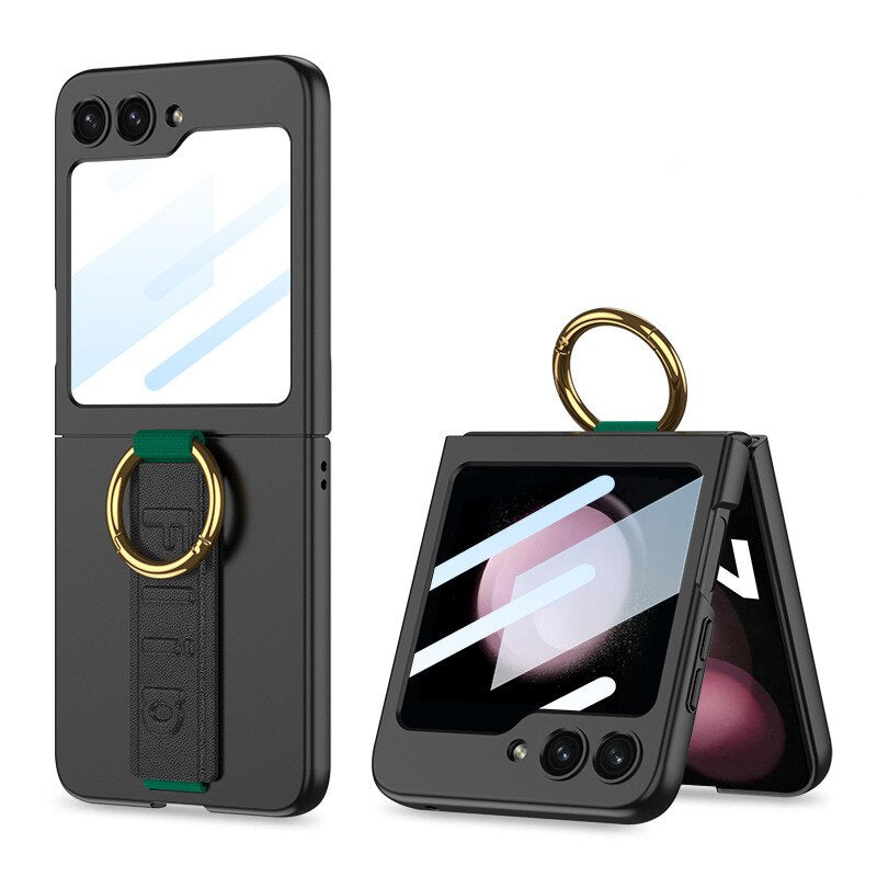 Shockproof Case with Wristband - Z Flip 5