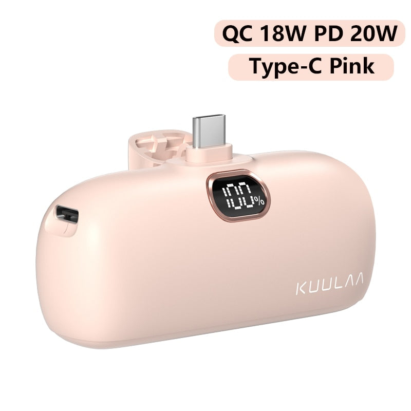 PocketCharge 5000mAh Mini Power Bank