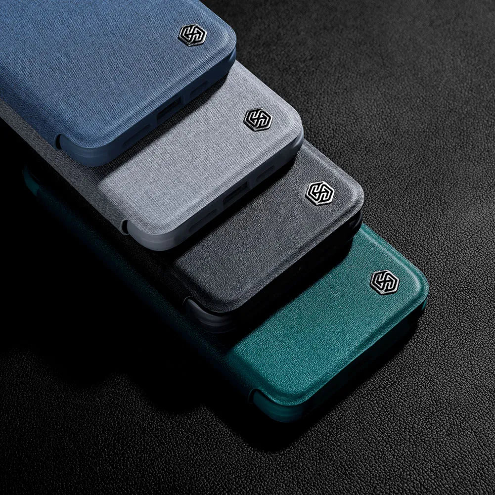 Pro Leather Flip Case with Card Pocket for iPhone 15 Series
