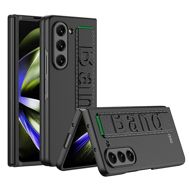 Shockproof Wrist Band Matte Case - Z Fold 5