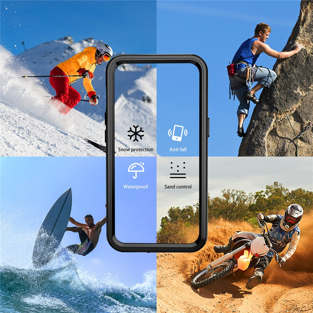 Shockproof WaterProof Case For Samsung Galaxy S23 Series