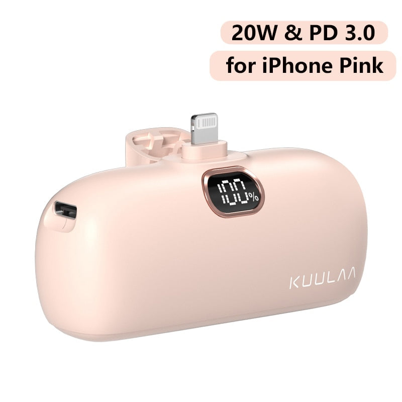 PocketCharge 5000mAh Mini Power Bank
