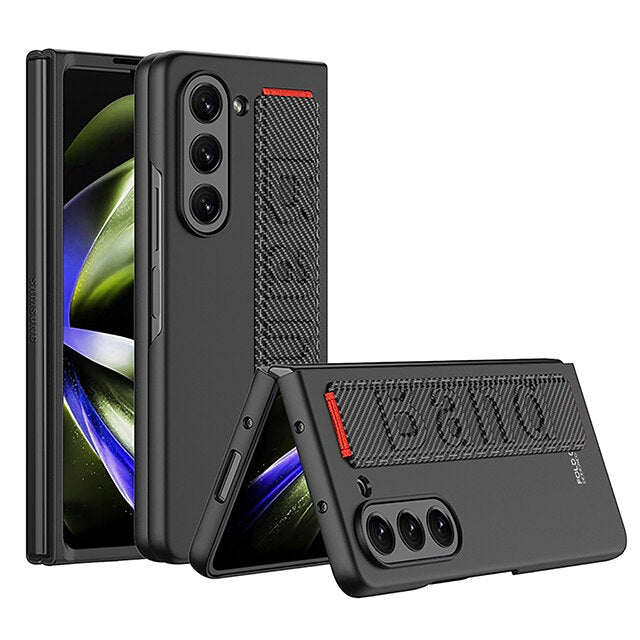 Shockproof Wrist Band Matte Case - Z Fold 5