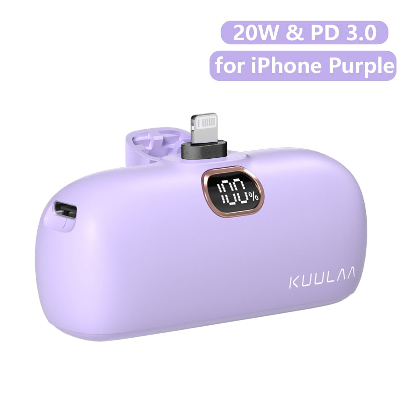 PocketCharge 5000mAh Mini Power Bank