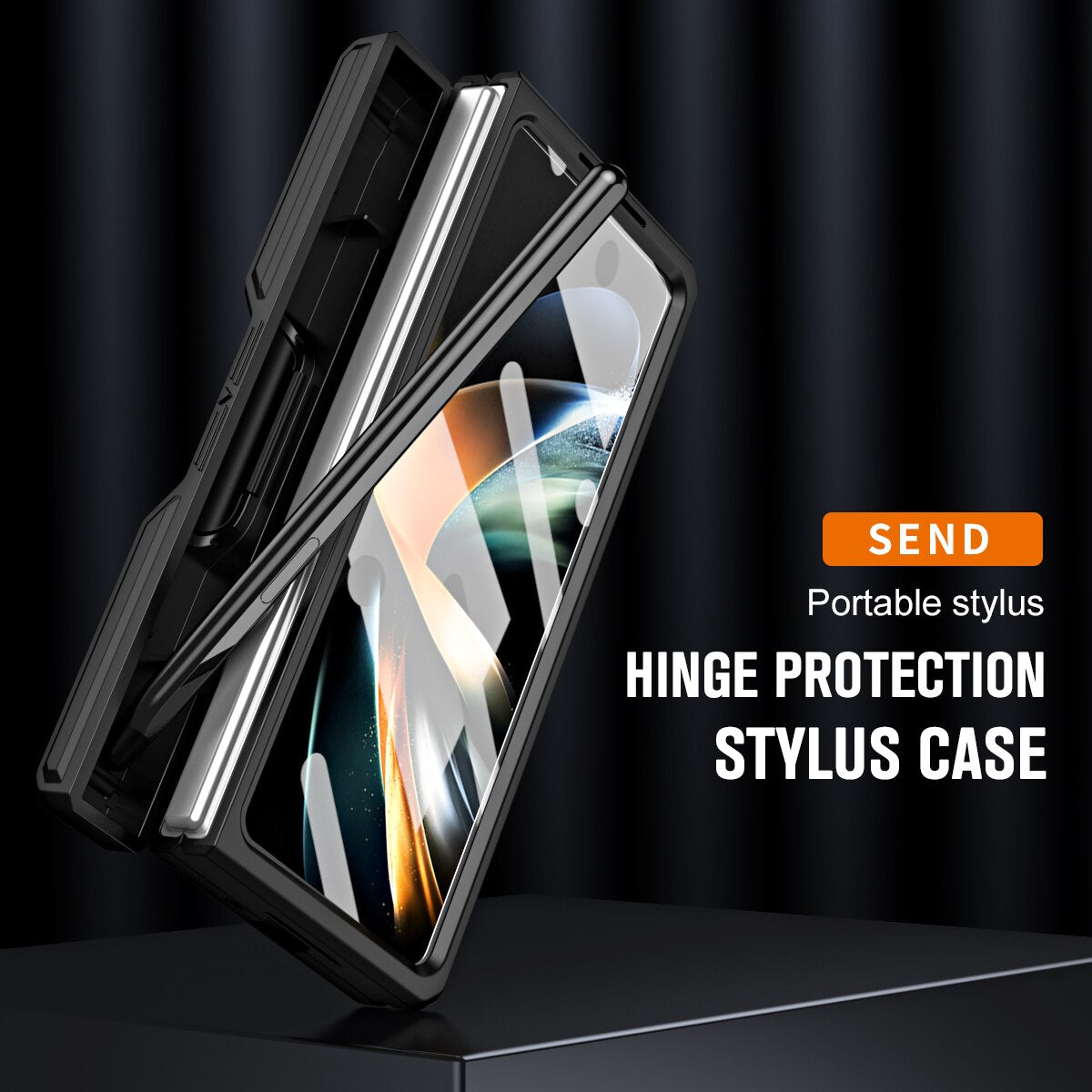 Shockproof Case with S Pen Holder - Z Fold 5