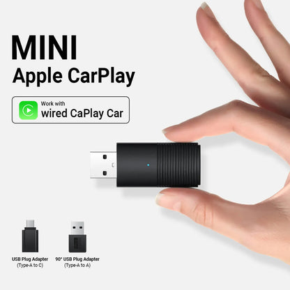 Wireless CarPlay/Android Auto Adapter 2.0 - Mini 360° Upgrade