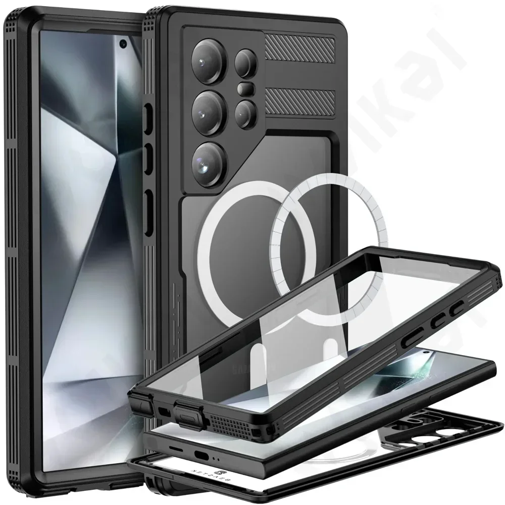 HydroArmor S25 Ultra – 360° Waterproof & Shockproof Protective Case