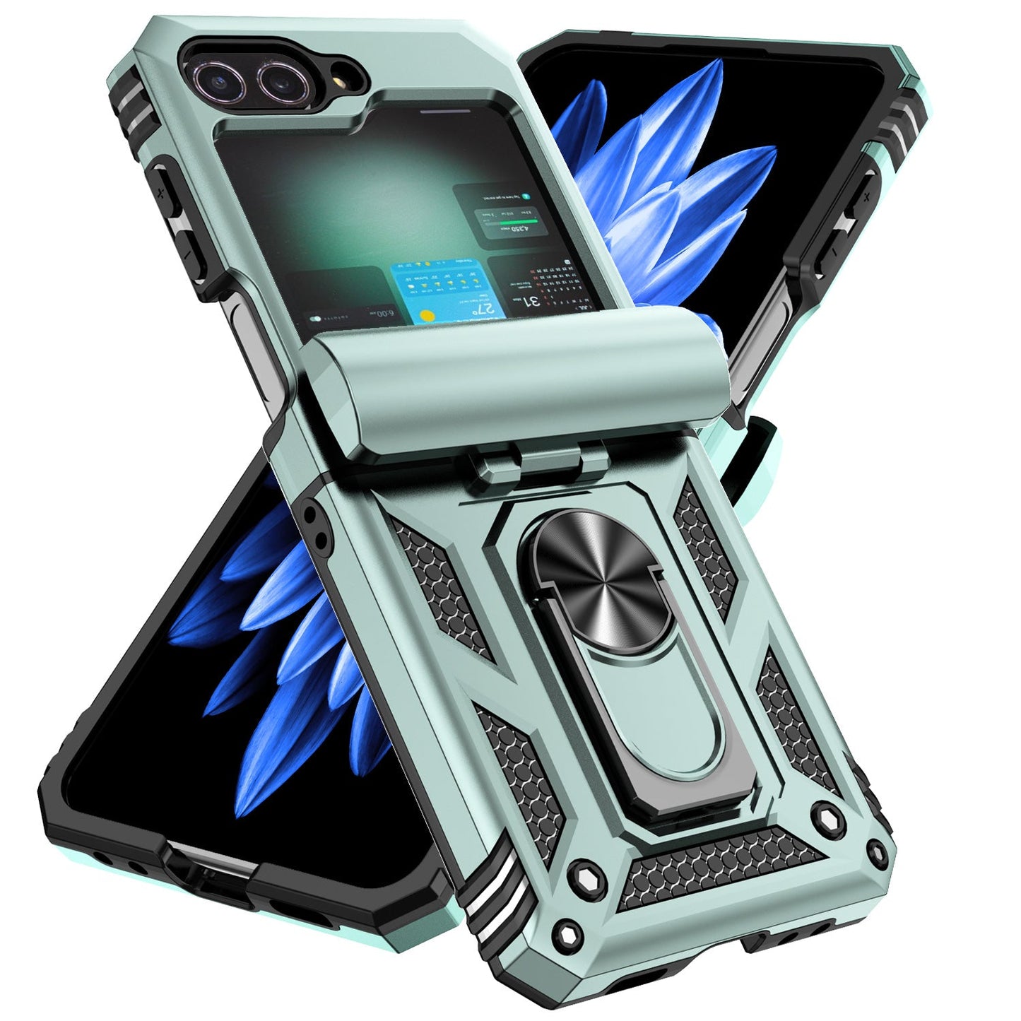 Military Z Flip 6 Grade Case