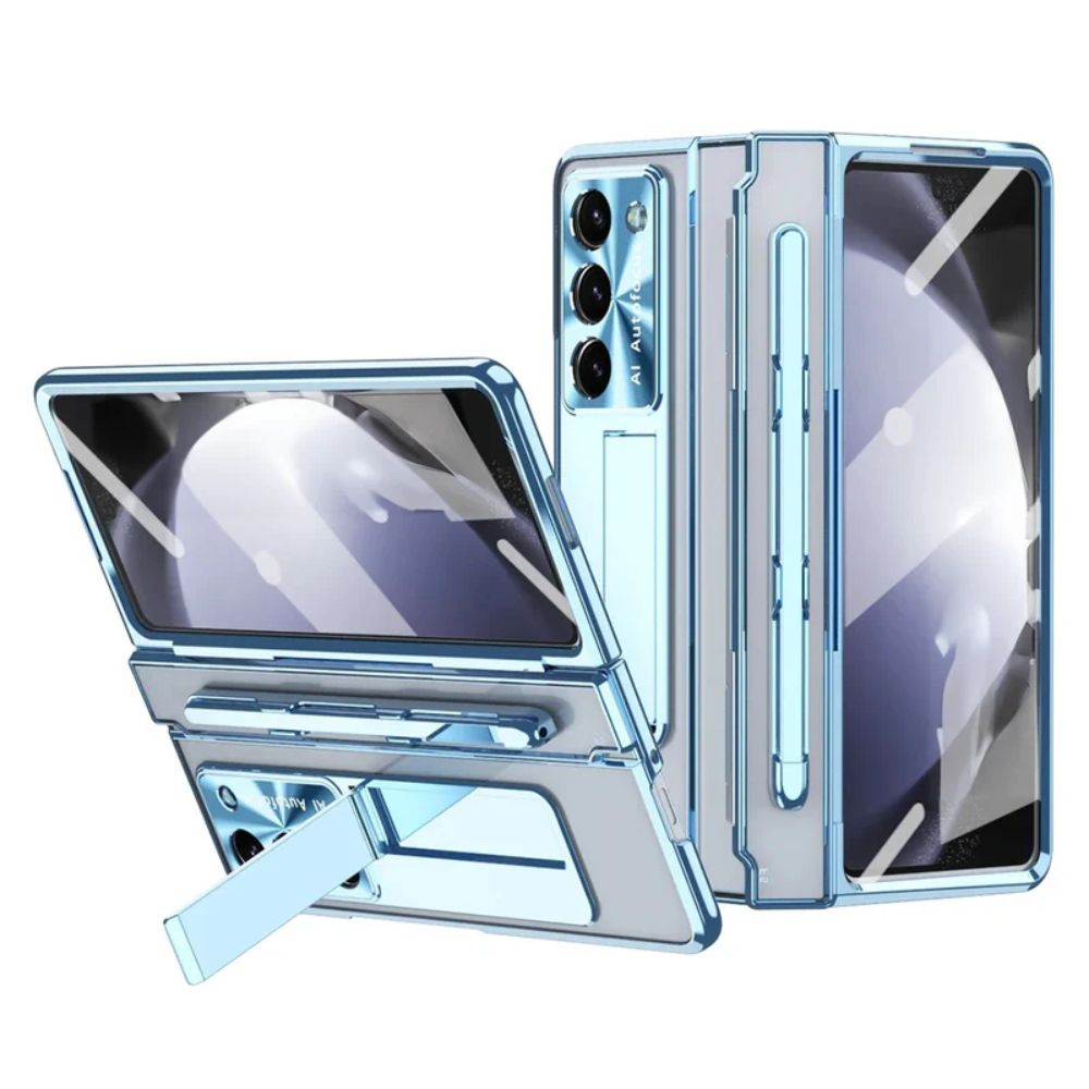 Wireless Transparent  Z Fold 6, 5, 4 Kickstand Case 2.0