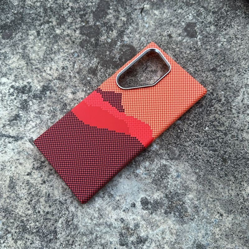 CarbonShield S25 Ultra – Ultra-Thin MagSafe Case with Carbon Fiber Texture