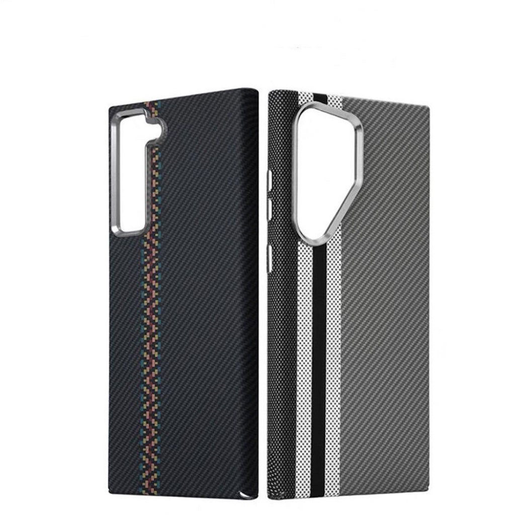 CarbonShield S25 Ultra – Ultra-Thin MagSafe Case with Carbon Fiber Texture