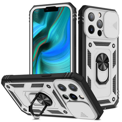 Slide Case for iPhone 16-14 Pro Max - Shockproof & MagSafe
