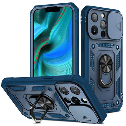 Slide Case for iPhone 16-14 Pro Max - Shockproof & MagSafe