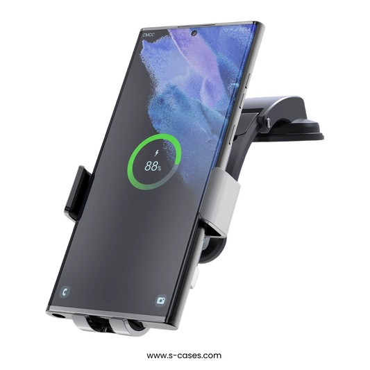 PowerGrip S25 – Dual Coil Wireless Car Charger for Samsung Galaxy S25, S24, S23 & S22