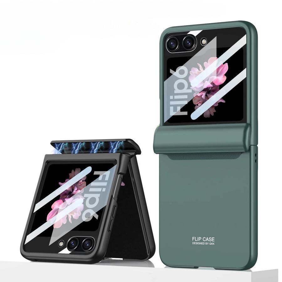 Magnetic Shield Z Flip 6  Screen 360 protection Case