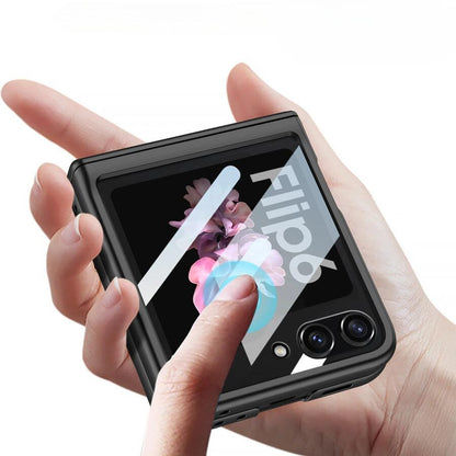 Magnetic Shield Z Flip 6  Screen 360 protection Case
