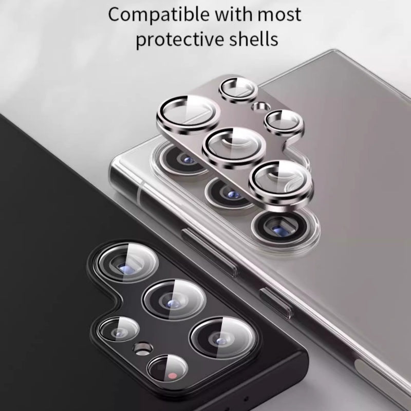 CamShield S25 Ultra – Full Camera Protector with Matte Lens Cap & HD Glass