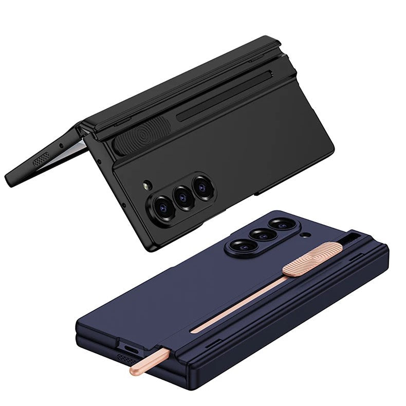 Slim Shield Z Fold 6, 5 - Magnetic Hinge & Stylus Holder Case