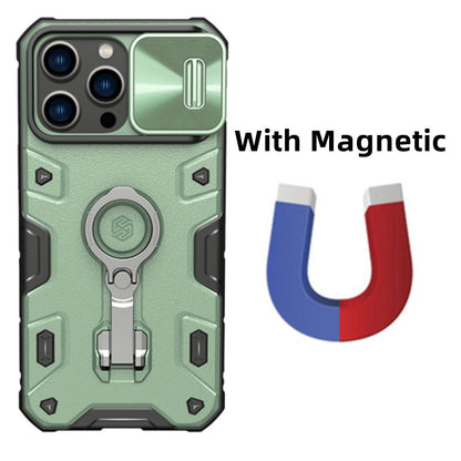 CamShield  iPhone 16-14 Pro Max Slide Cover & Kickstand Case