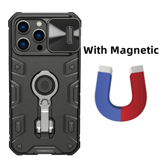 CamShield  iPhone 16-14 Pro Max Slide Cover & Kickstand Case