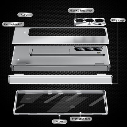 Armor Z Fold 6,5,4 Magnetic Hinge Kickstand & Full Protection Case