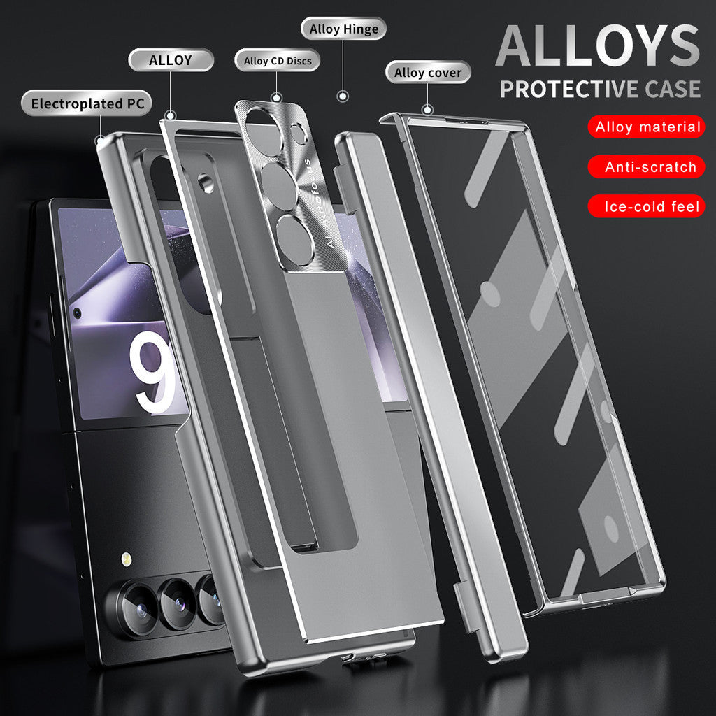 Armor Z Fold 6,5,4 Magnetic Hinge Kickstand & Full Protection Case