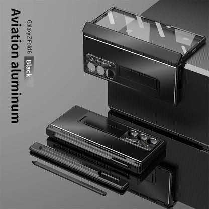Armor Z Fold 6,5,4 Magnetic Hinge Kickstand & Full Protection Case