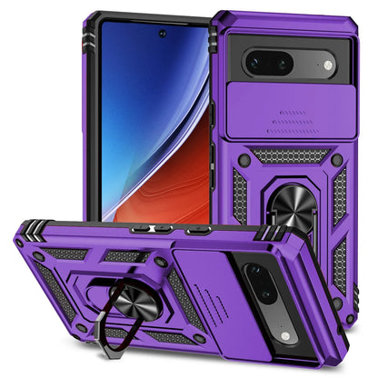 Slide Pixel 9 , 8  Military Shockproof Case with CamSlide