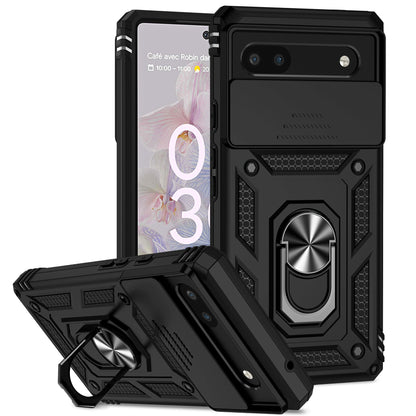 Slide Pixel 9 , 8  Military Shockproof Case with CamSlide