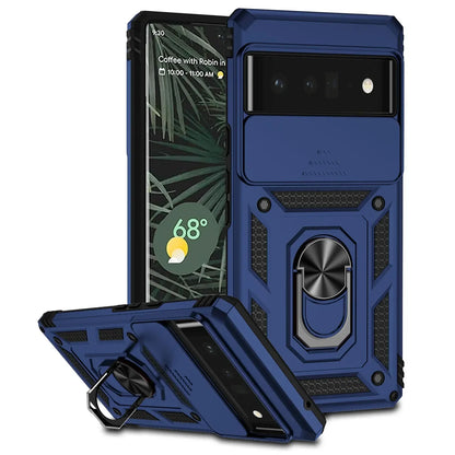 Slide Pixel 9 , 8  Military Shockproof Case with CamSlide