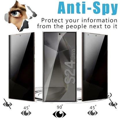 StealthGuard S25 Ultra – Privacy & Dust-Free Tempered Glass Screen Protector